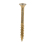 TIMco TIMCO C2 Clamp-Fix Multi-Purpose Premium Countersunk Gold Woodscrews - 8.0 x 80 2