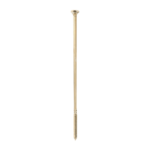 TIMco TIMCO C2 Clamp-Fix Multi-Purpose Premium Countersunk Gold Woodscrews - 8.0 x 300 1
