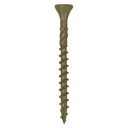 TIMco TIMCO C2 Deck-Fix Premium Countersunk Green Decking Screws - 4.5 x 65 1