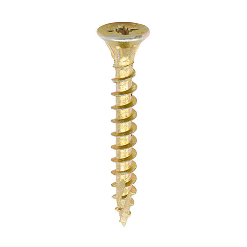 TIMco TIMCO C2 Strong-Fix Multi-Purpose Premium Countersunk Gold Woodscrews - 5.0 x 40 1