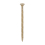 TIMco TIMCO C2 Strong-Fix Multi-Purpose Premium Countersunk Gold Woodscrews - 5.0 x 80 3