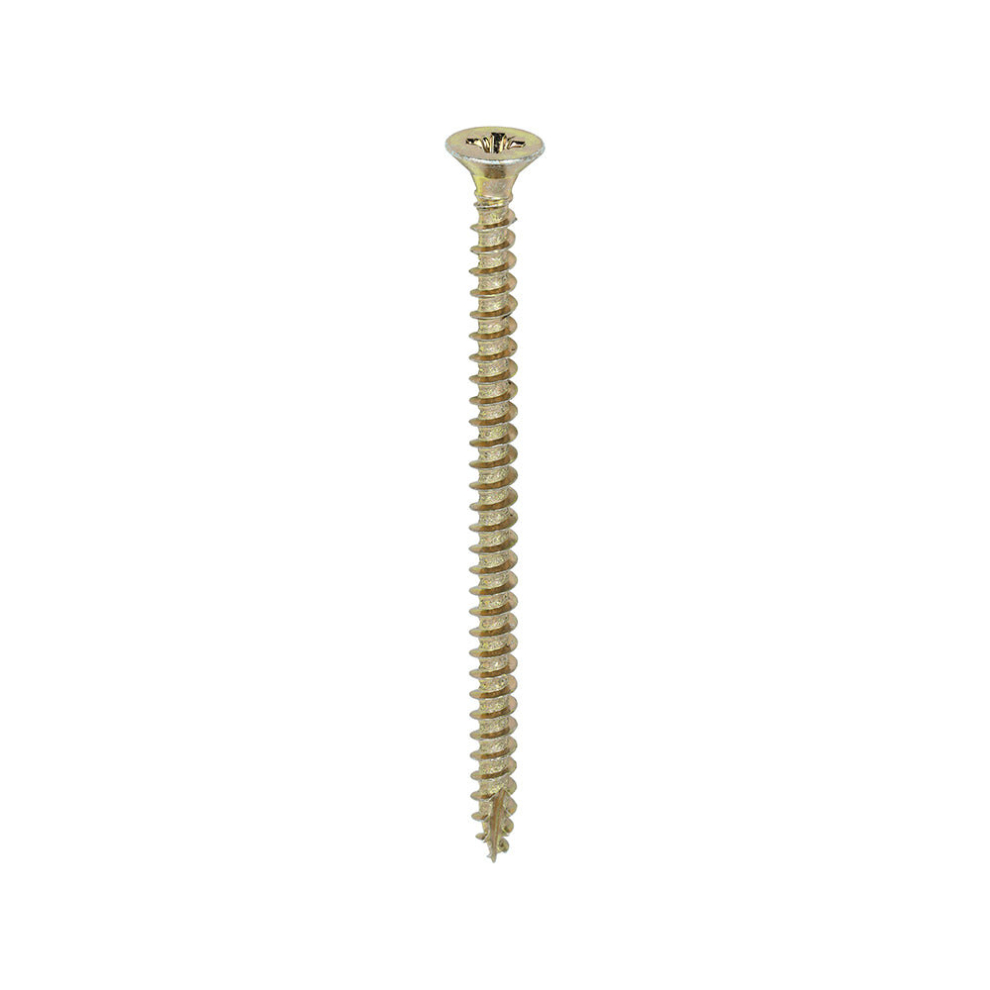 Timco Classic Multi-Purpose Countersunk Woodscrews - 4.5 X 70 Gold