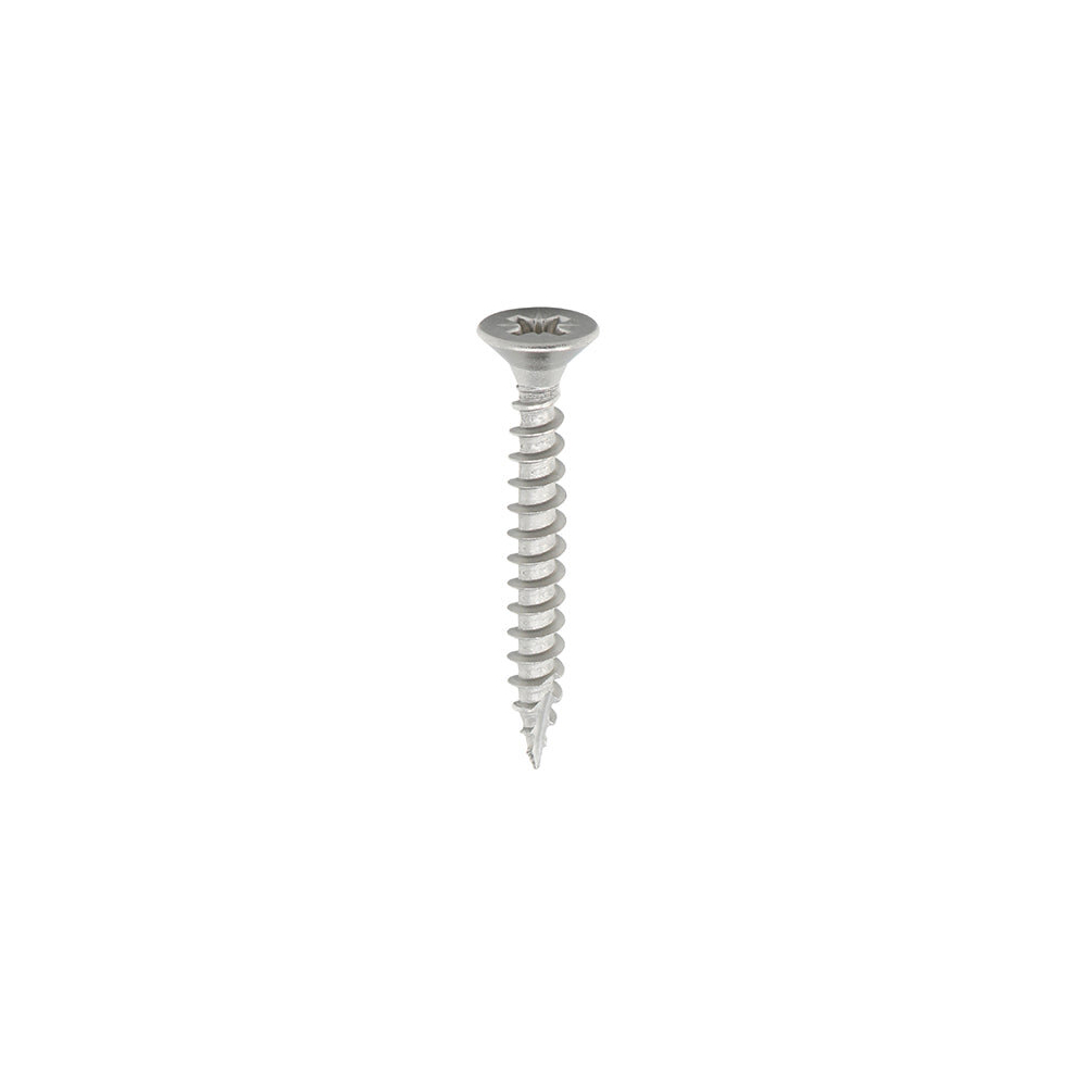 Timco Classic Multi-Purpose Countersunk A2 Stainless Steel Woodcrews - 4.0 X 25