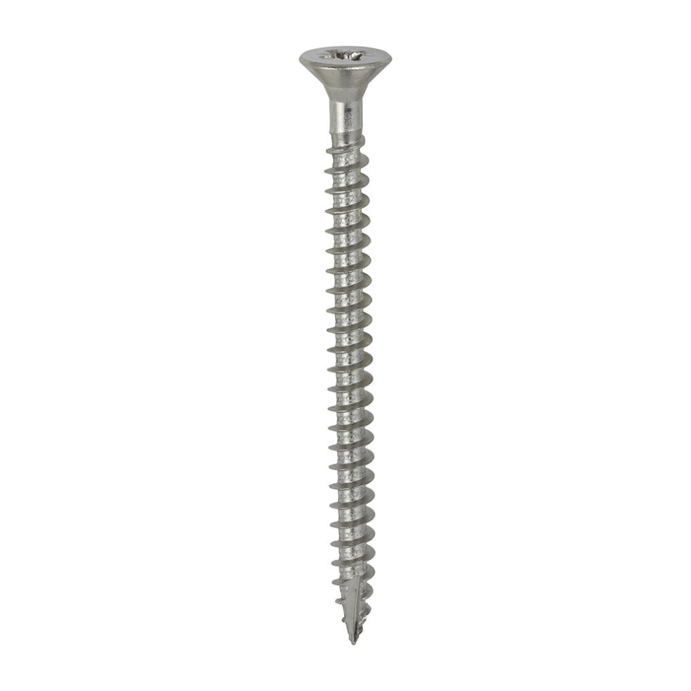Timco Classic Multi-Purpose Countersunk A4 Stainless Steel Woodcrews - 6.0 X 80