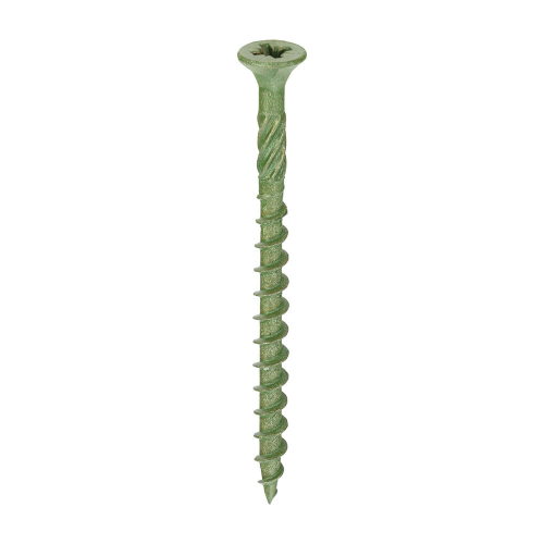 TIMco TIMCO Decking Screws Countersunk Exterior Green - 4.5 x 60