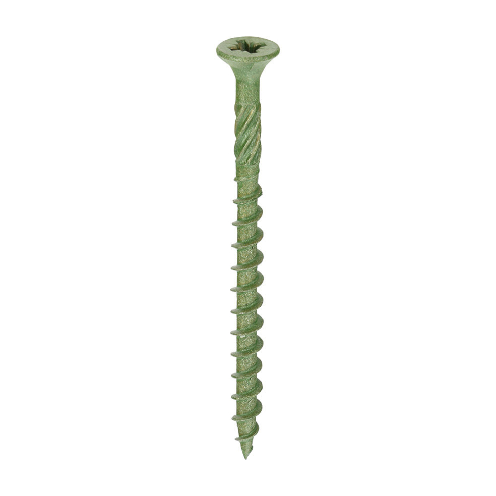 TIMCO Decking Screws Countersunk Exterior Green - 4.5 x 60