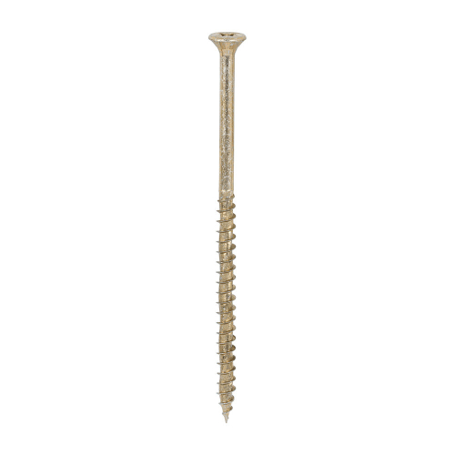 TIMco TIMCO Velocity Premium Multi-Use Countersunk Gold Woodscrews - 5.0 x 100
