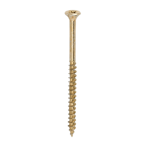 TIMco TIMCO Velocity Premium Multi-Use Countersunk Gold Woodscrews - 5.0 x 80 1