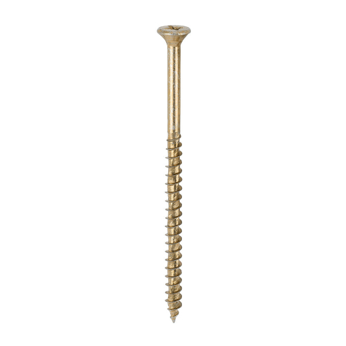 TIMco TIMCO Velocity Premium Multi-Use Countersunk Gold Woodscrews - 5.0 x 90