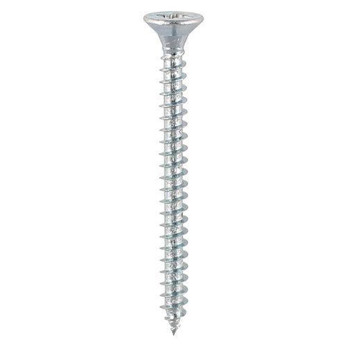 TIMco TIMCO Solo Countersunk Silver Woodscrews - 3.0 x 25