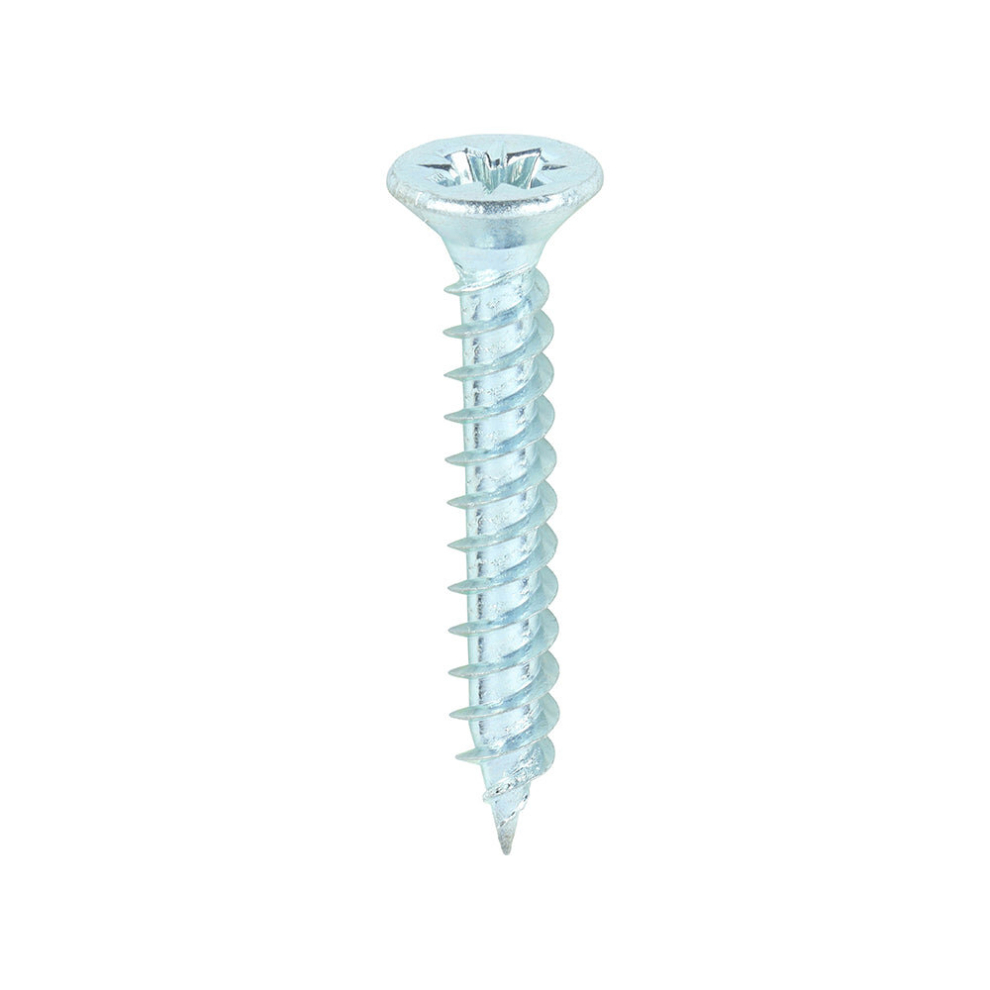 TIMCO Solo Countersunk Silver Woodscrews - 3.0 x 20