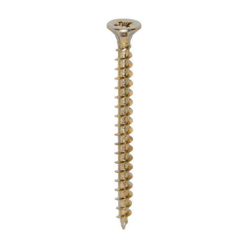 TIMco TIMCO Solo Countersunk Gold Woodscrews - 5.0 x 60 2