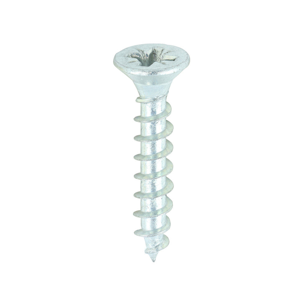 TIMCO Solo Countersunk Silver Woodscrews - 4.5 x 25