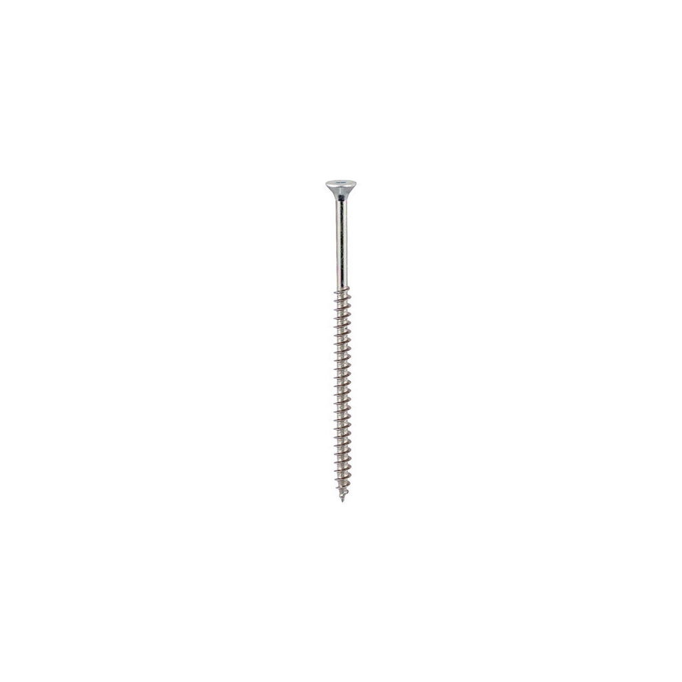 Timco Solo Countersunk Woodscrews - 5.0 X 80 Silver