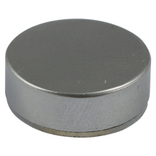 TIMCO Threaded Screw Caps Solid Brass Satin Chrome - 14mm