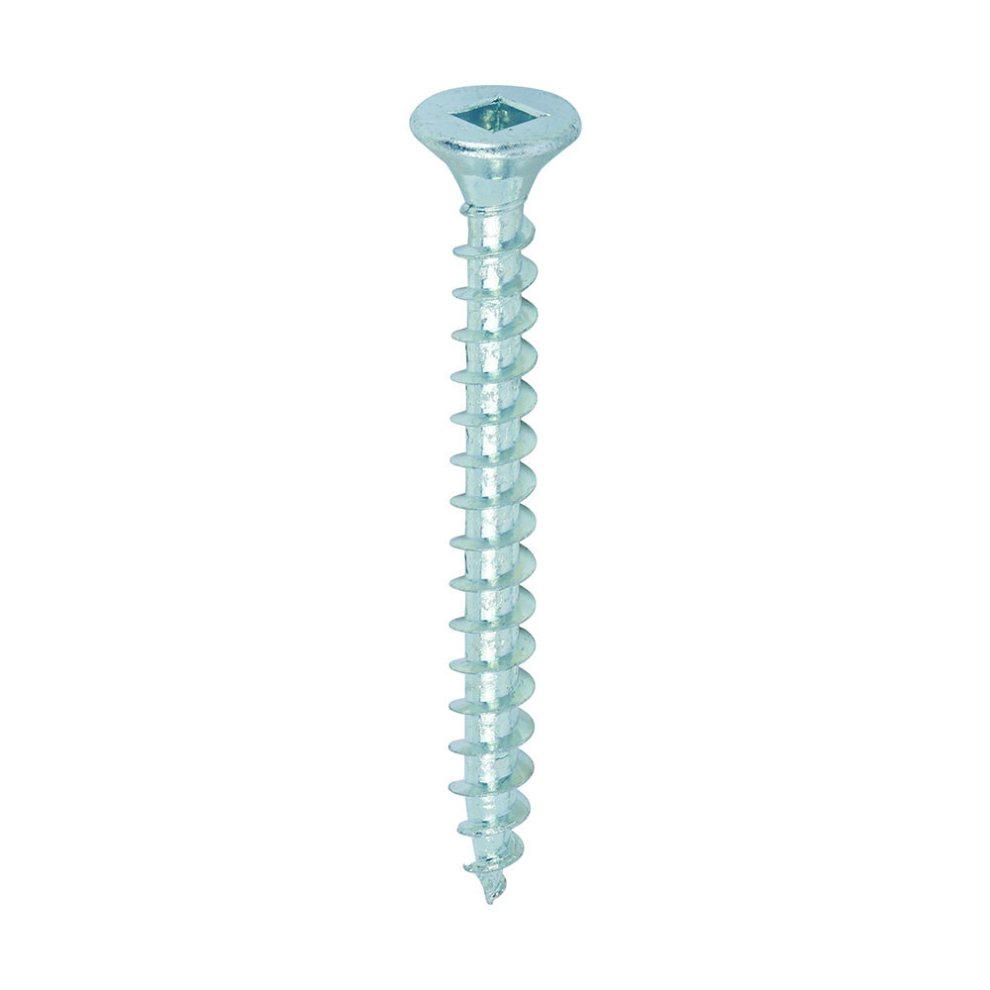 Timco Solo Countersunk Woodscrews - 4.0 X 40 Silver
