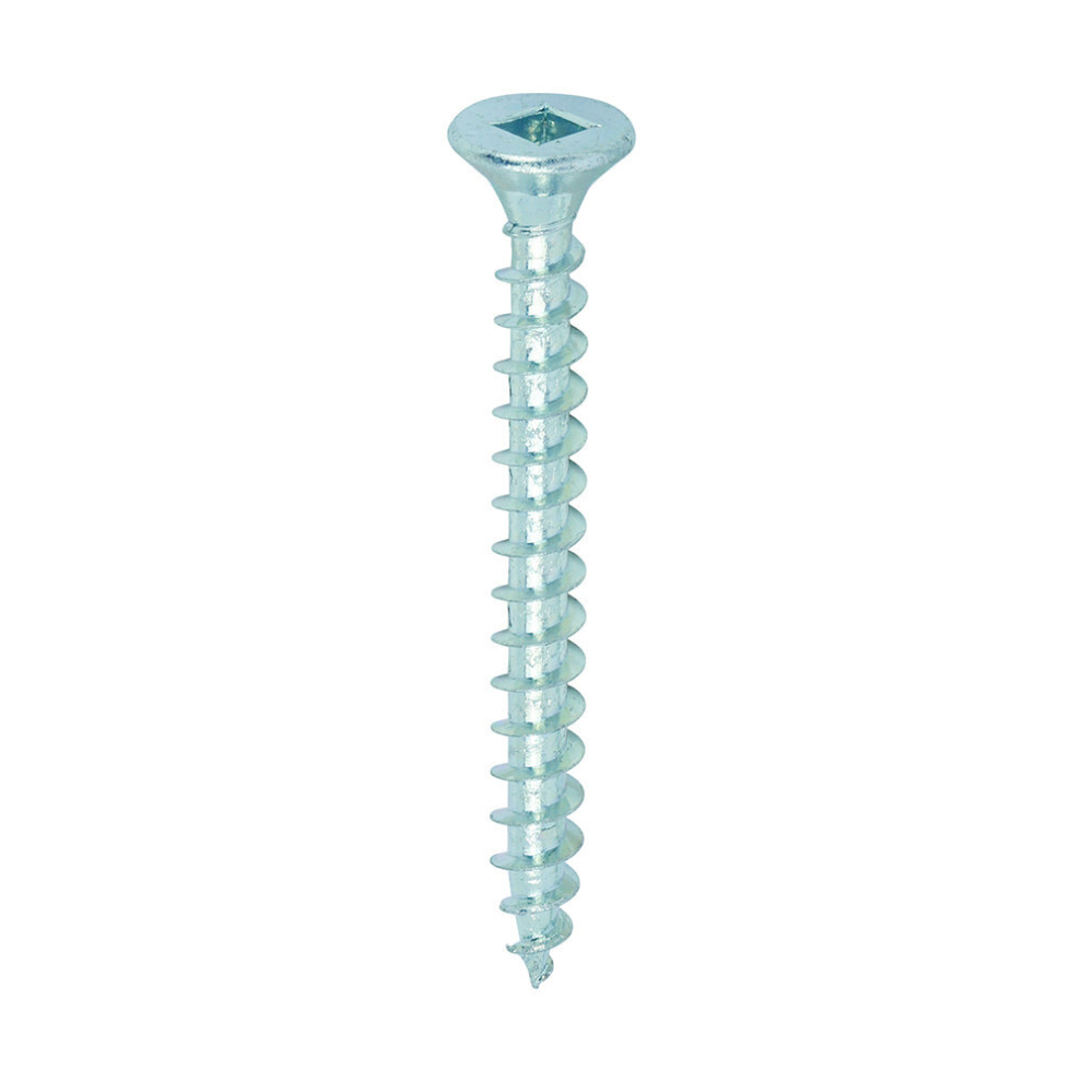 TIMCO Solo Countersunk Silver Woodscrews - 4.0 x 40