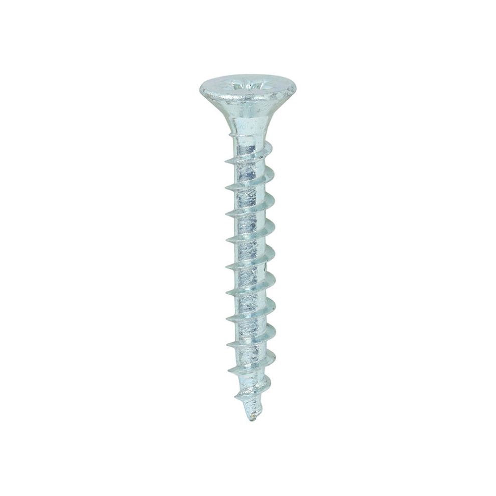 TIMCO Solo Countersunk Silver Woodscrews - 5.0 x 35