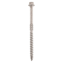 TIMCO Timber Screws Hex Flange Head A4 Stainless Steel - 6.7 x 100