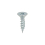 TIMco TIMCO Twin-Threaded Countersunk Silver Woodscrews - 10 x 3/4 1