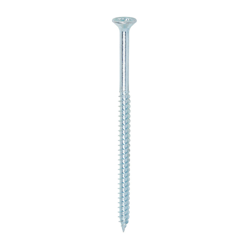 TIMco TIMCO Twin-Threaded Countersunk Silver Woodscrews - 12 x 4 1