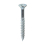 TIMco TIMCO Twin-Threaded Countersunk Silver Woodscrews - 12 x 2 1