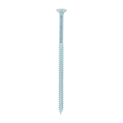 TIMco TIMCO Twin-Threaded Countersunk Silver Woodscrews - 10 x 4 1
