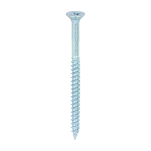 TIMCO Twin-Threaded Countersunk Silver Woodscrews - 12 x 3