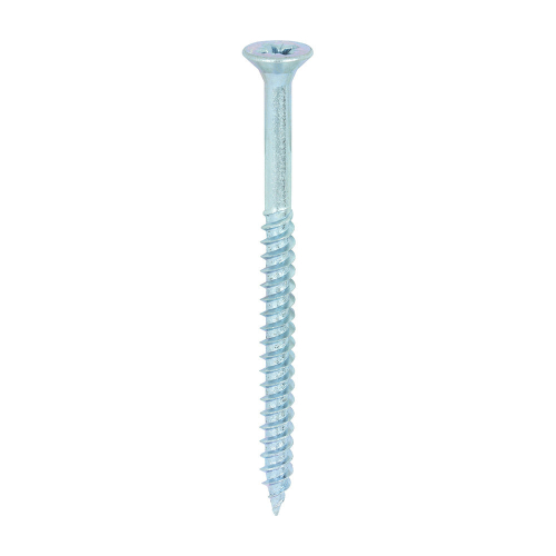 TIMco TIMCO Twin-Threaded Countersunk Silver Woodscrews - 12 x 3