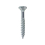 TIMco TIMCO Twin-Threaded Countersunk Silver Woodscrews - 10 x 1 1/2 2