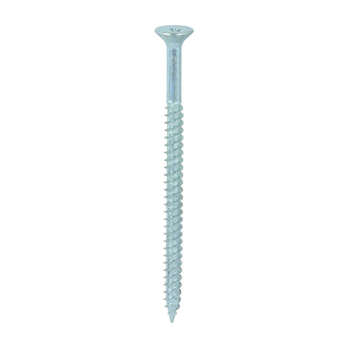 TIMco TIMCO Twin-Threaded Countersunk Silver Woodscrews - 12 x 3 1/2