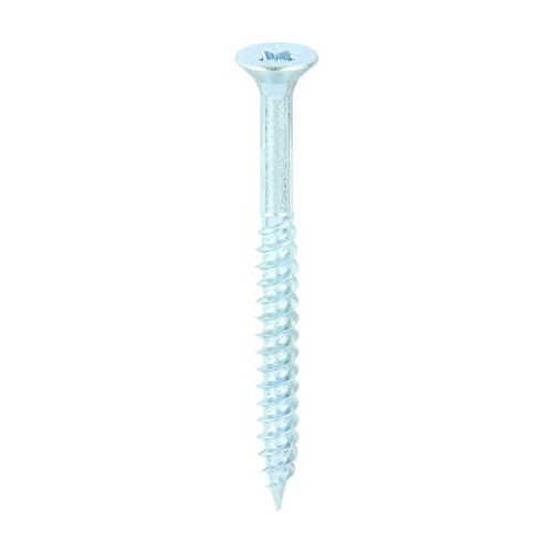 TIMco TIMCO Twin-Threaded Countersunk Silver Woodscrews - 12 x 2 1/2 1