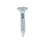 TIMco TIMCO Twin-Threaded Countersunk Silver Woodscrews - 12 x 1 1/4 1