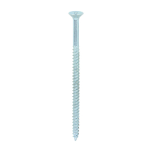 TIMCO Twin-Threaded Countersunk Silver Woodscrews - 10 x 3 1/2