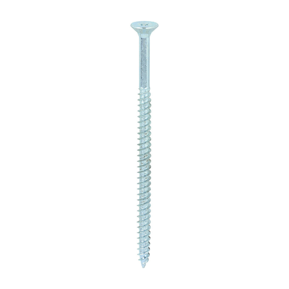 TIMCO Twin-Threaded Countersunk Silver Woodscrews - 10 X 3 1/2