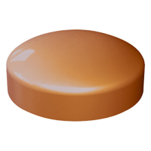 TIMCO Two Piece Screw Caps Oak - To Fit 3.5 to 4.2 Screw