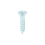 TIMco TIMCO Twin-Threaded Countersunk Silver Woodscrews - 8 x 3/4 2