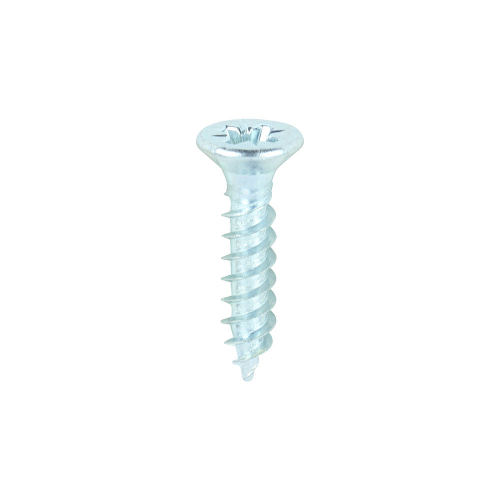 TIMco TIMCO Twin-Threaded Countersunk Silver Woodscrews - 8 x 3/4 1