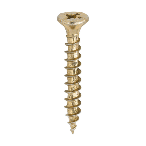 TIMco TIMCO Velocity Premium Multi-Use Countersunk Gold Woodscrews - 4.0 x 30