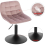 Dressing Stool Swivel Velvet Modern Breakfast Dining Chair 8