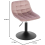 Dressing Stool Swivel Velvet Modern Breakfast Dining Chair 9