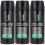 3 x Axe Deodorant Body Spray150ml - Apollo 1