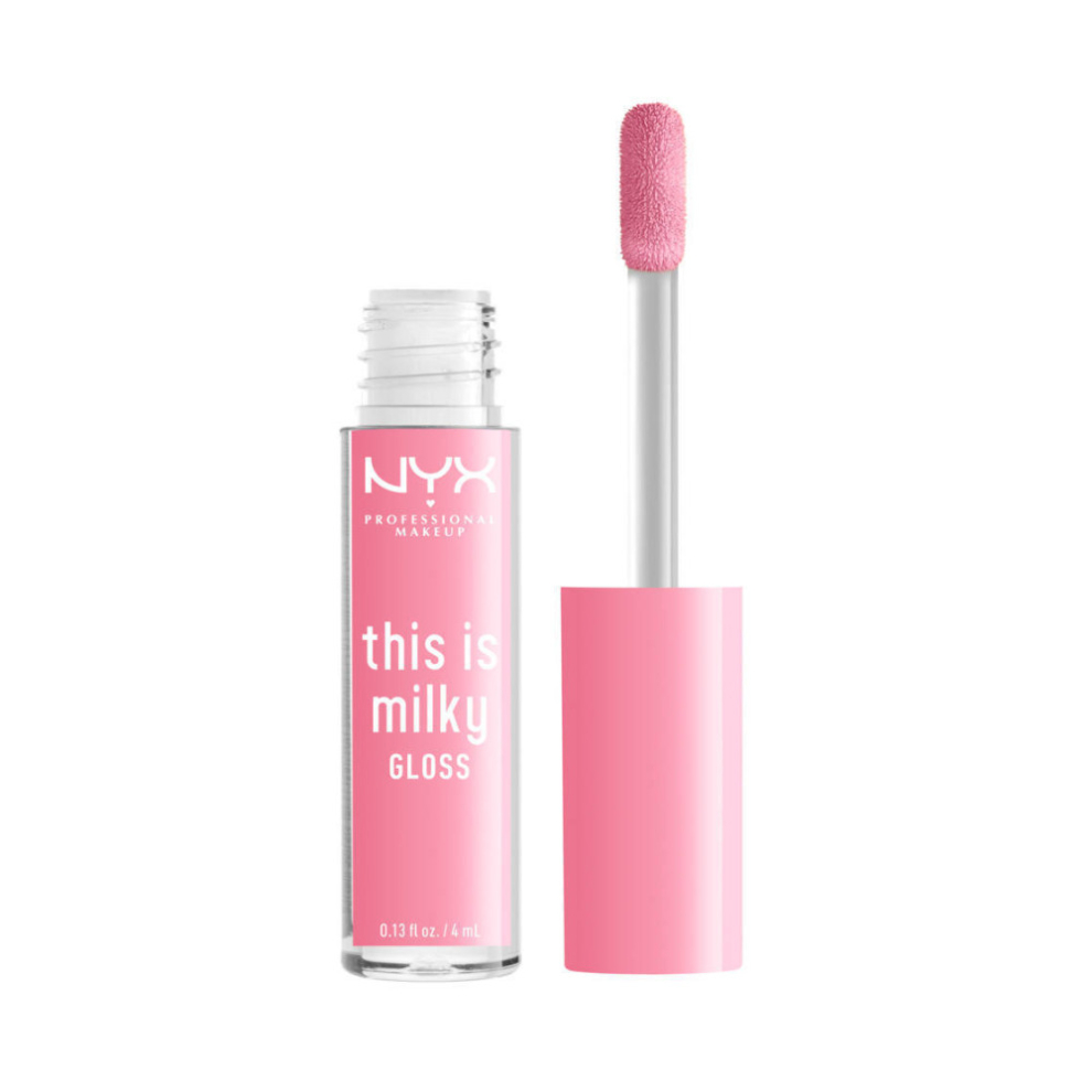 NYX This Is Milky Lip Gloss 4ml - Milk It Pink