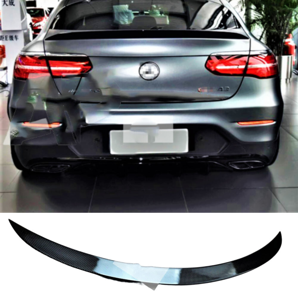 Mercedes Glc Class Coupe C253 Carbon Fibre Glc63 Amg Style Rear Spoiler 2015+ 8806564857768