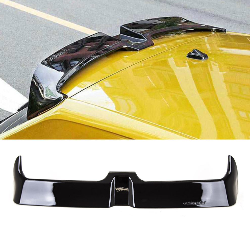 Vw Polo Mk6 Aw Gti R Gloss Boot Oettinger Spoiler 2018+ Black 8806564858543