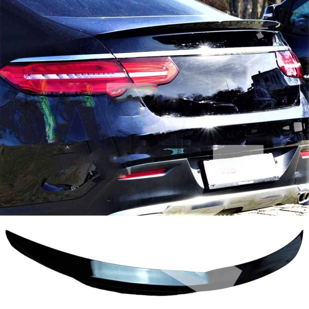 Mercedes Gle Class Coupe Gle63 Amg Style C292 Gloss Rear Spoiler 2015-2019 Black 8806564857911