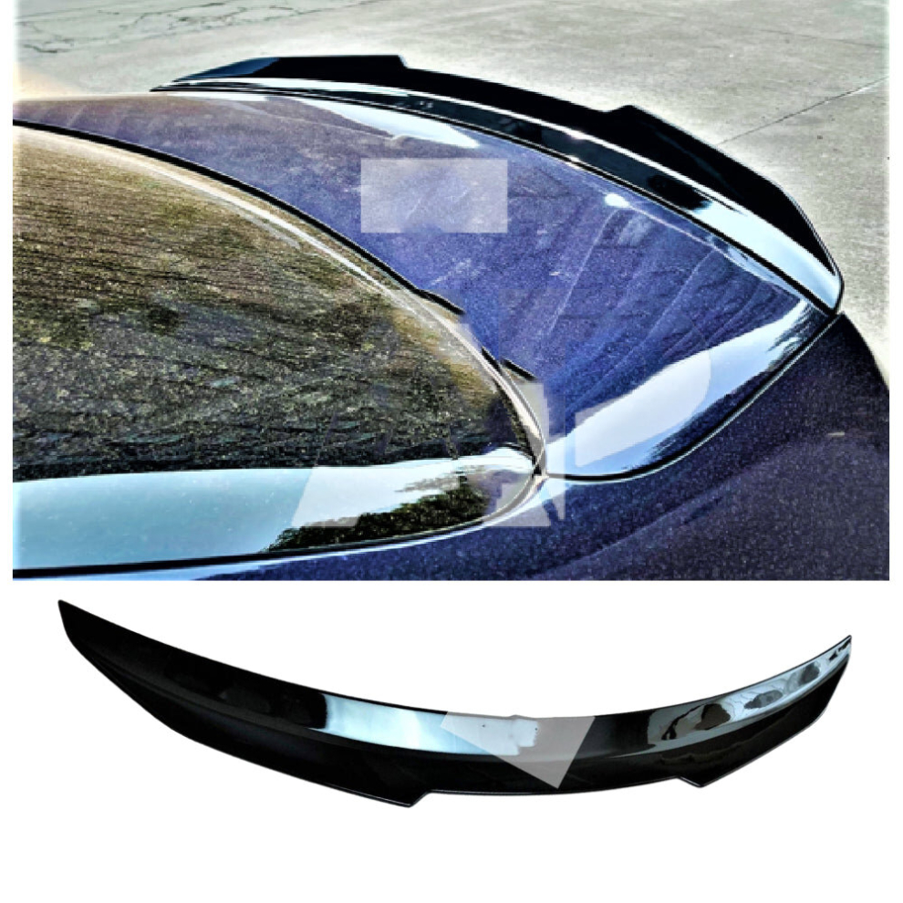 Mercedes E Class W213 Gloss High Kick Psm Ducktail Spoiler 2016-2020 Black 8806564857584