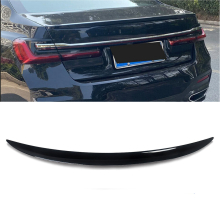 BMW 7 Series G11 G12 Gloss Black Boot Lip Spoiler 2015-2022