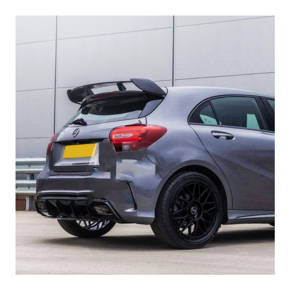 Mercedes A45 A Class W176 Carbon Fibre Boot Roof Spoiler 2012-2018 8806564857492