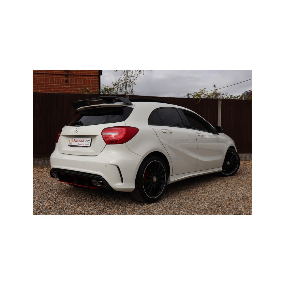Mercedes A45 A Class W176 Gloss Boot Roof Spoiler 2012-2018 Black 8806564857485
